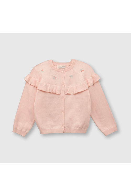 Chompa de bebé niña vuelos de bebe niña vuelos rosado