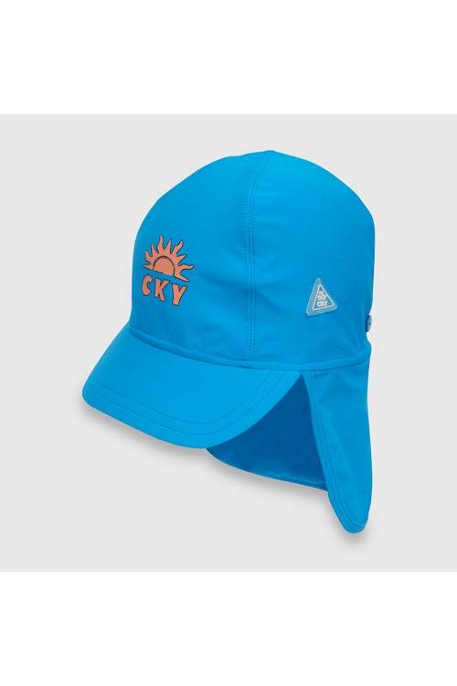 Gorro de bebe niño con filtro Uv azulino