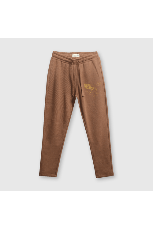 Pantalón buzo Colección café