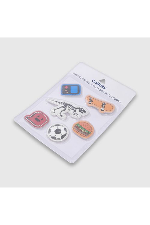Parche De Velcro De Colección Niño Multicolor Colloky