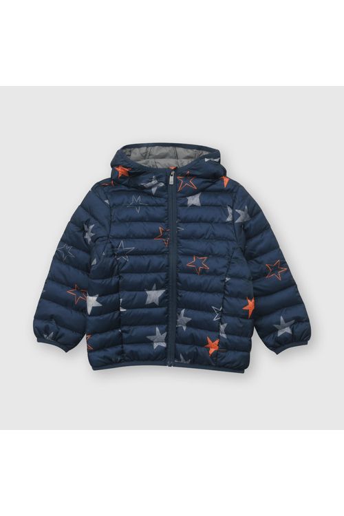 Casaca De Bebé Niño Estrellas Azul Colloky