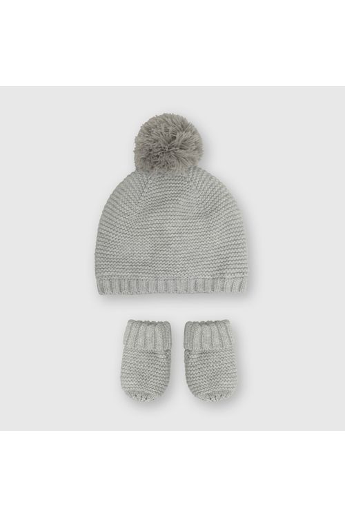 Gorro De Bebé Niño Con Mitones Colloky (3 A 24 Meses)