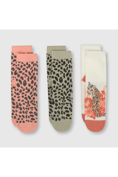 3 Pack De Medias Niña Blanco (23-37 Calzado) Colloky