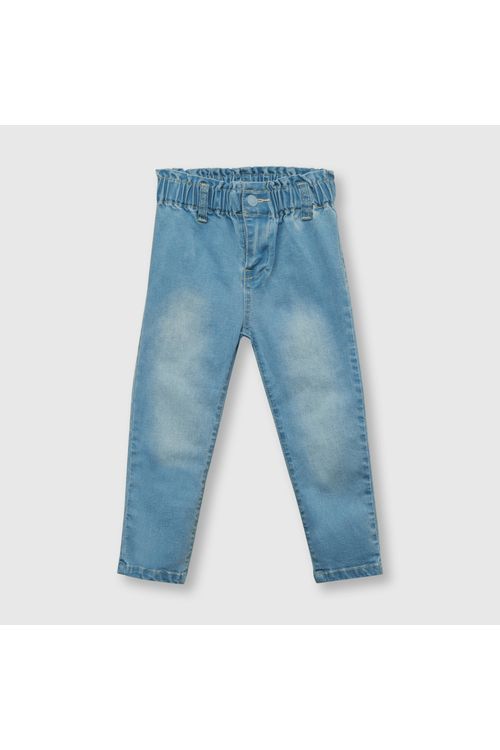 Jeans De Bebé Niña Ancho Azul Colloky