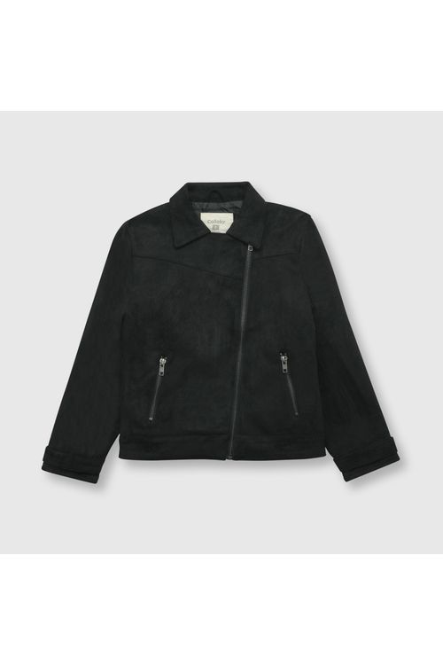 Chaqueta De Niña Biker Negro Colloky