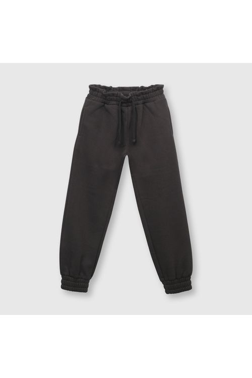 Pantalón De Niña Cintura Recogida Gris Colloky