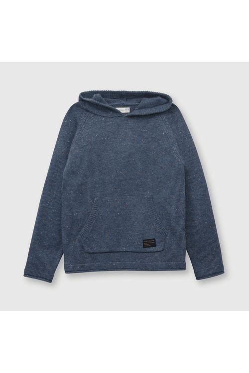 Sweater De Niño Jaspeado Azul Colloky