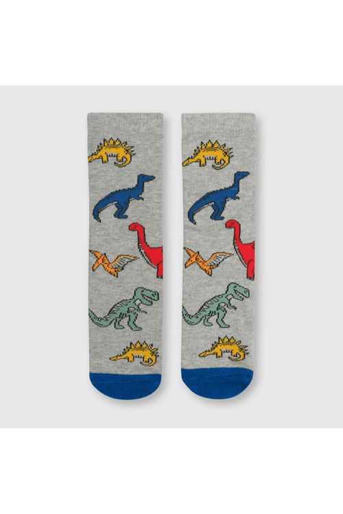 Medias De Niño Anideslizante Gris (23-37 Calzado) Colloky