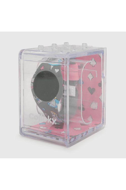 Reloj De Niña Digital Spiderman Gris (talla Unica) Colloky