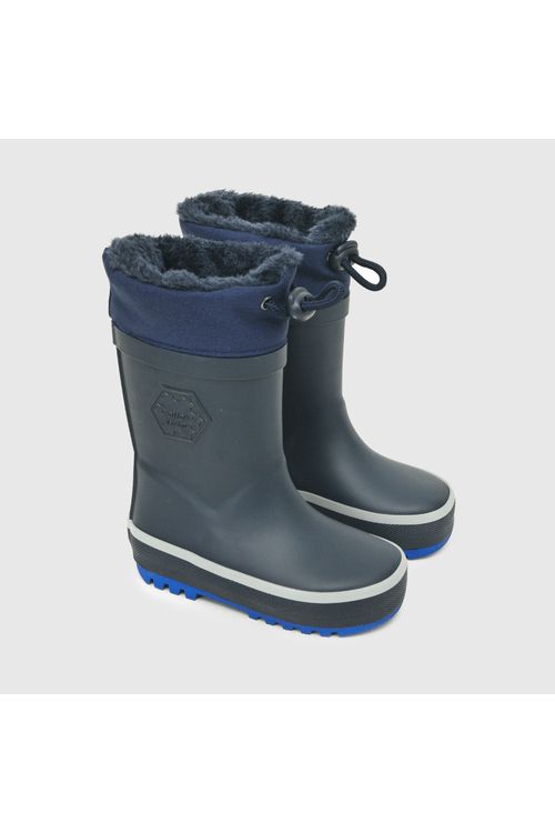 Bota De Agua De Niño Azul Colloky