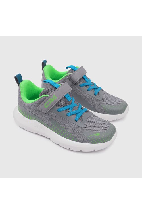 Zapatilla Deportiva De Niño Gris