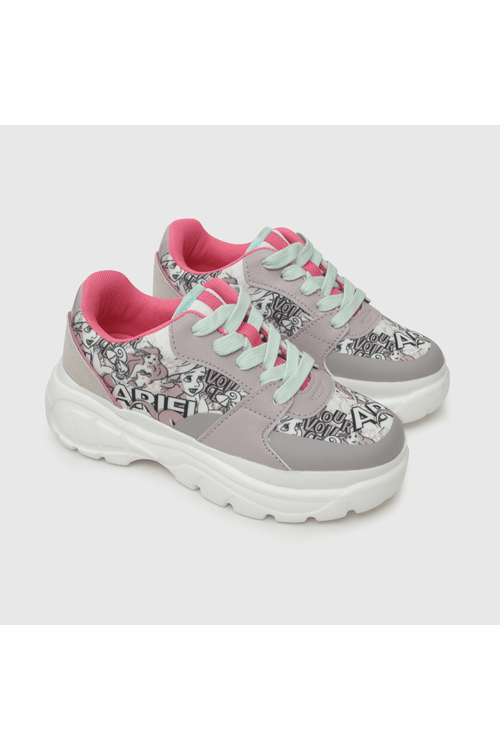 Zapatilla De Niña Disney Ariel Lavanda (28 A 38)