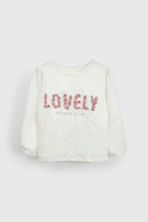 Polo De Niña Colección Blanco
