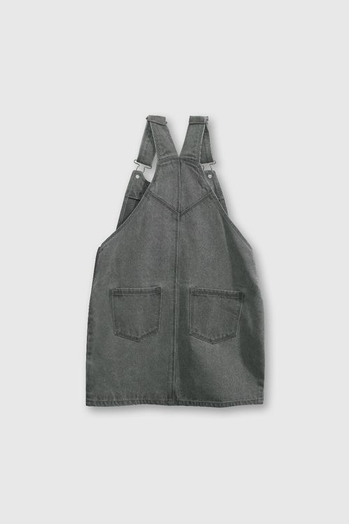 Vestido De Niña Jeans & Co Gris