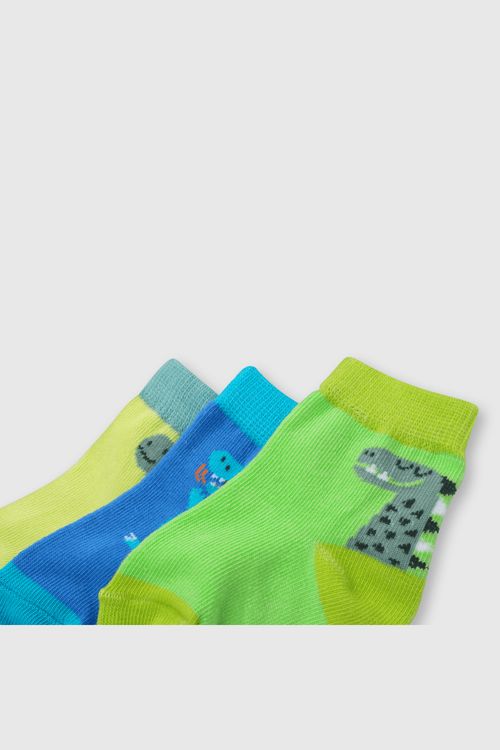 Medias Cortas De Niño Azul