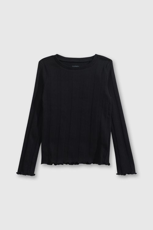 Polo De Niña Everyday Negro