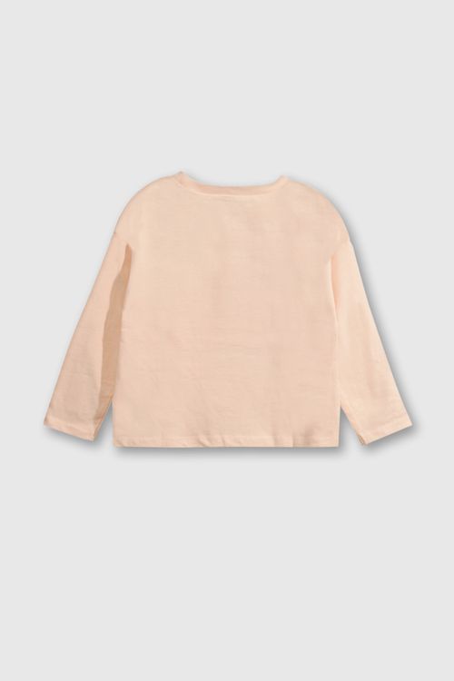 Polo De Niña Naranjo