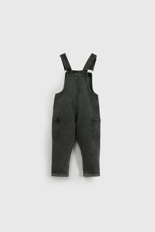 Overol De Niña Colección Negro