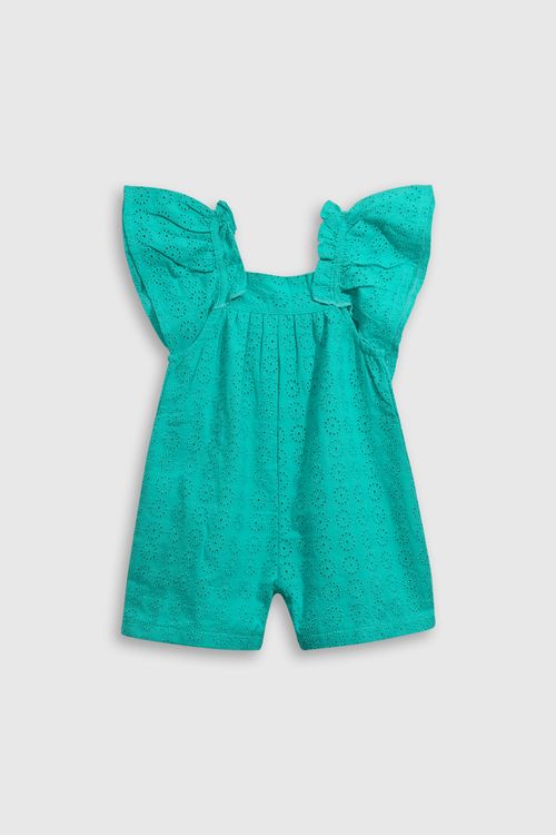 Enterizo De Niña Verde