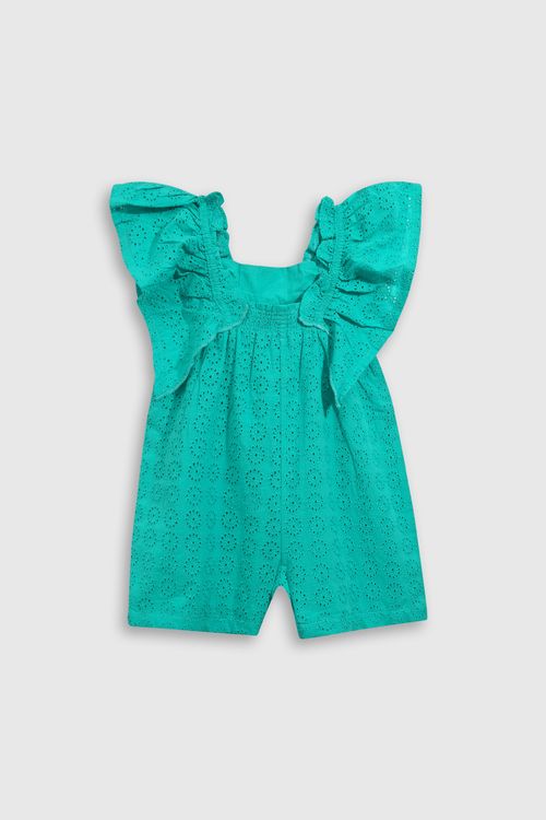 Enterizo De Niña Verde