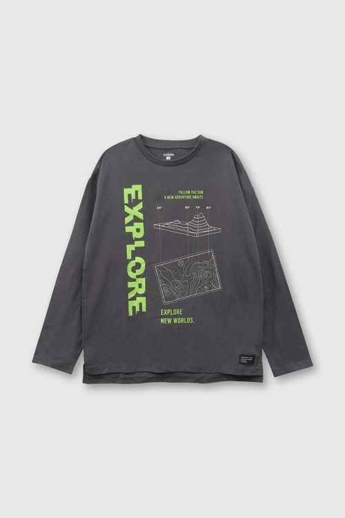 Polo De Niño Colección Gris