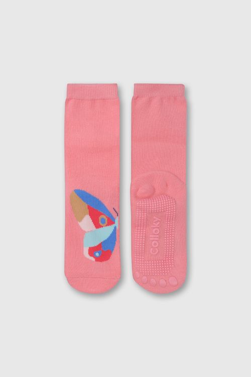Medias Largas De Niña Rosado