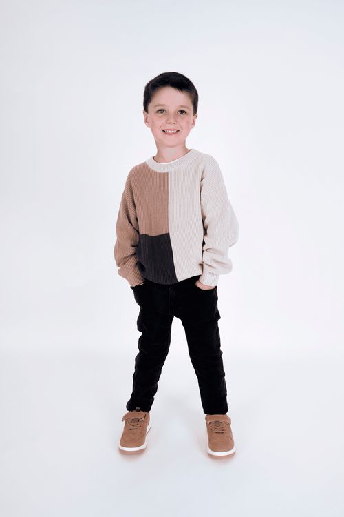 Sweater De Niño Colección Beige