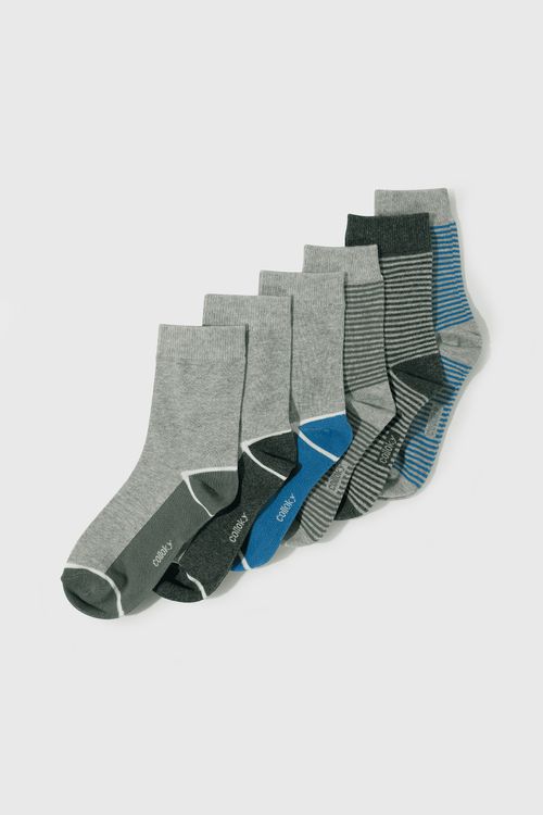 Medias 3/4 De Niño Colección Gris