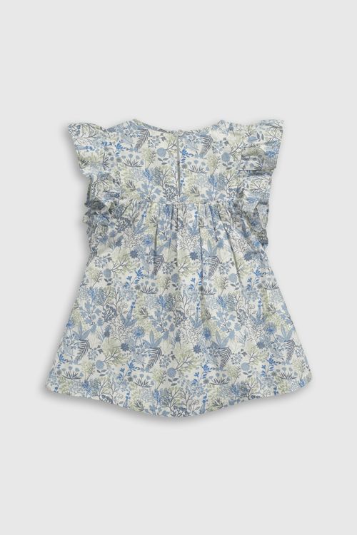 Vestido De Niña Azul