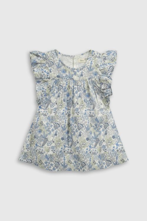 Vestido De Niña Azul