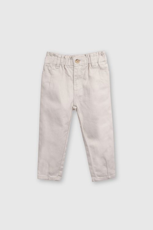 Pantalón De Niña Beige