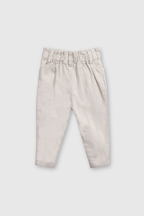 Pantalón De Niña Beige