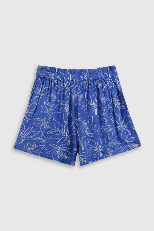 Short De Niña Azul