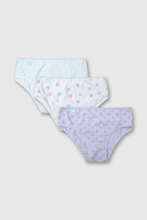 Calzón De Niña Colección Blanco