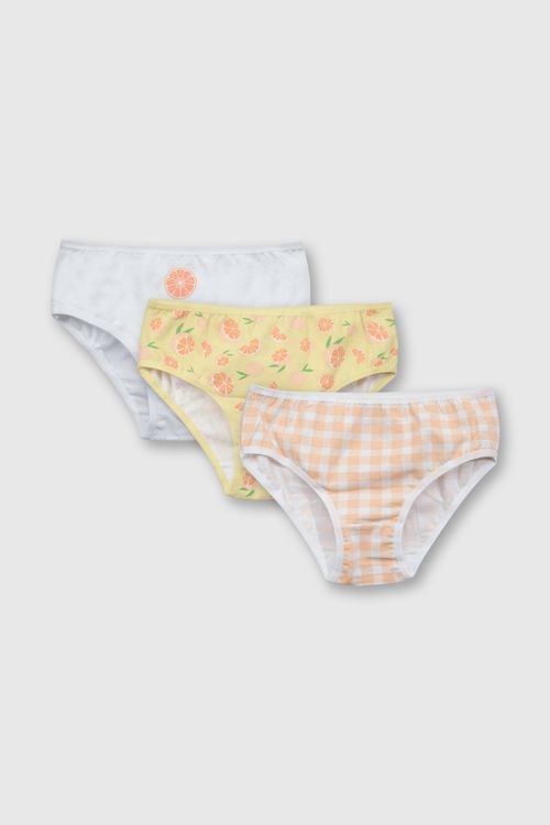 Calzón De Niña Amarillo