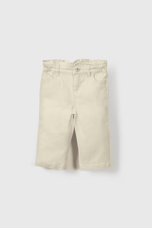 Pantalón De Niña Colección Beige