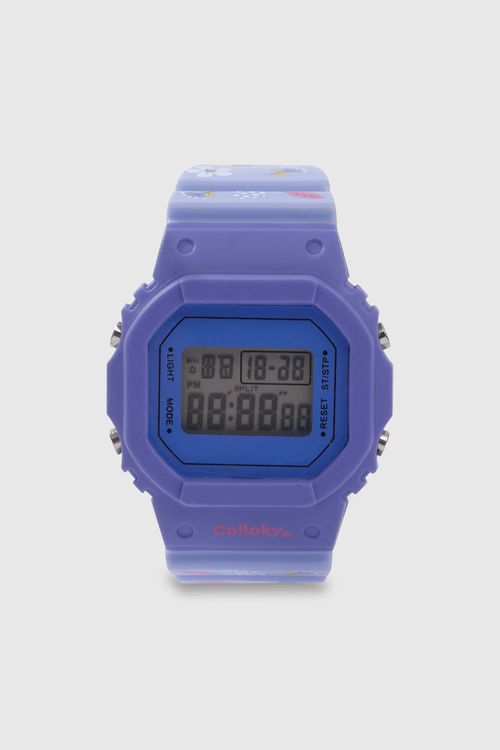 Reloj De Niña Morado