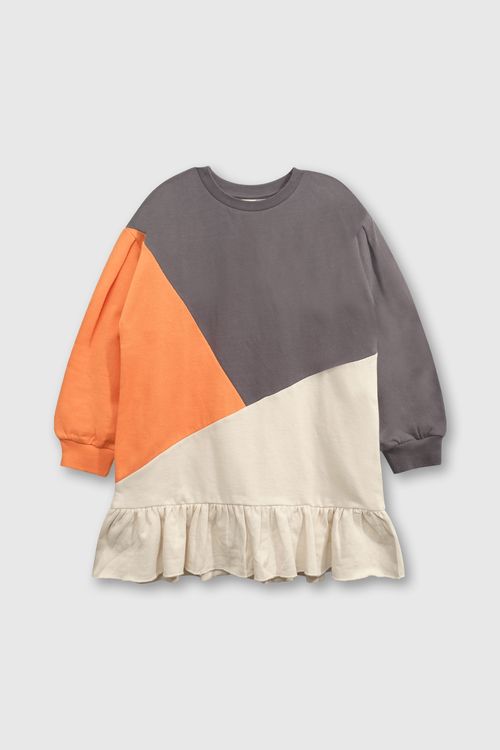 Vestido De Niña Colección Gris