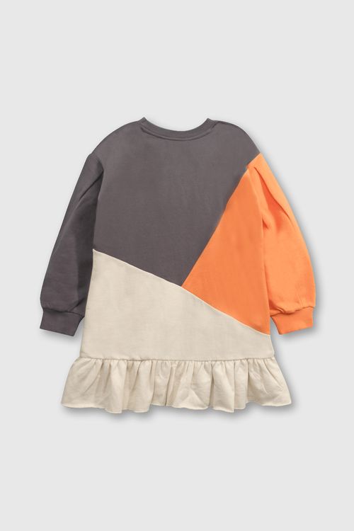 Vestido De Niña Colección Gris