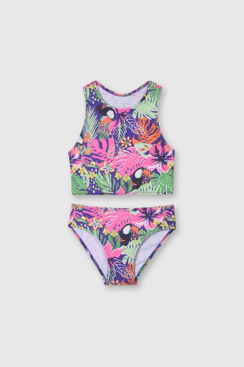 Bikini De Niña Colección Fucsia