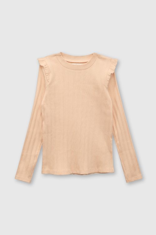 Polo De Niña Colección Naranjo