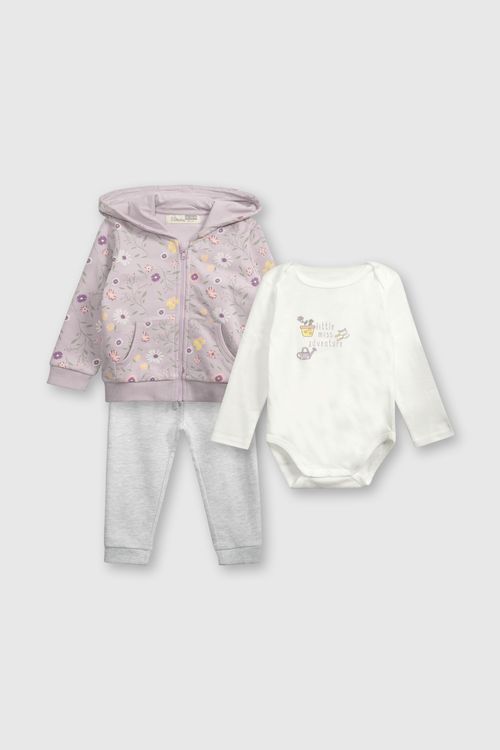 Conjunto De Niña Colección Morado