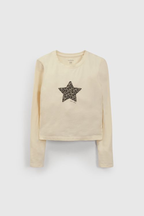 Polo De Niña Colección Beige