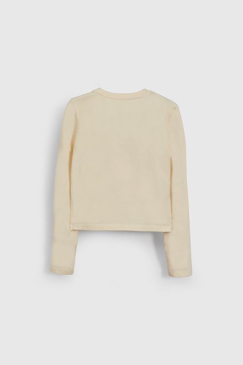 Polo De Niña Colección Beige