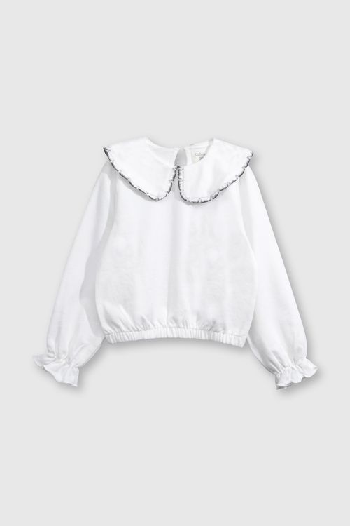 Polera De Niña Blanco