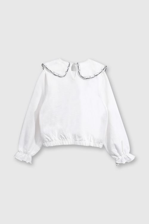 Polera De Niña Blanco