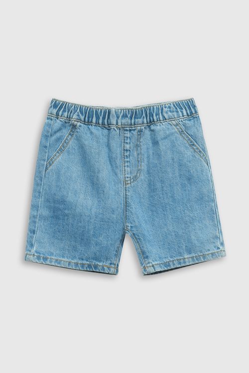 Bermuda De Niño Azul