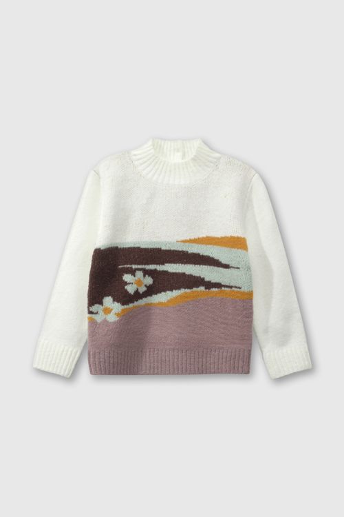 Sweater De Niña Colección Blanco