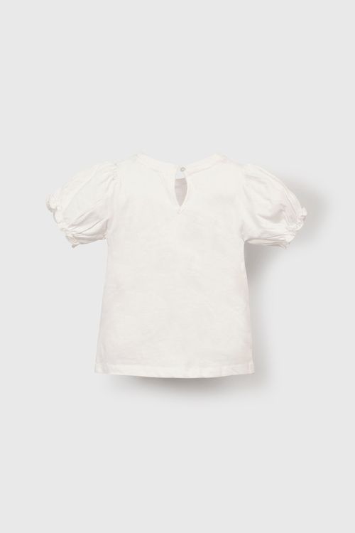 Polo De Niña Colección Blanco