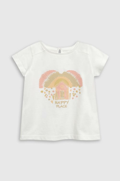 Polo De Niña Blanco